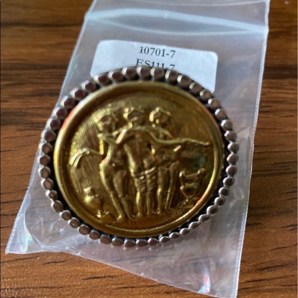 Sara Blaine ESBE Ancient World Greek ring size 7
